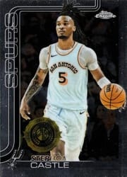 2025-26 Topps Chrome Base Set Stephon Castle #228 card