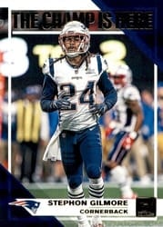 2019 Donruss The Champ is Here Stephon Gilmore #CH-11 card