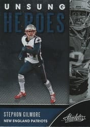 2020 Panini Absolute Unsung Heroes Stephon Gilmore #4 card