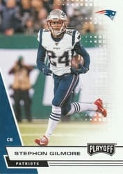 2020 Panini Playoff Base Set Stephon Gilmore #18 card