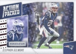 2020 Panini Rookies & Stars Action Packed Stephon Gilmore #15 card