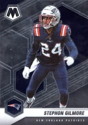 2021 Panini Mosaic Base Set Stephon Gilmore #140 card