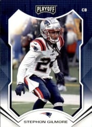 2021 Panini Playoff Base Set Stephon Gilmore #17 card