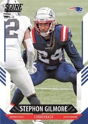 2021 Score Base Set Stephon Gilmore #43 card