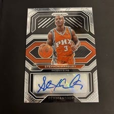2020-21 Panini Prizm Penmanship Stephon Marbury #PE-SMR card