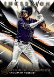 2023 Bowman Inception Base Set Sterlin Thompson #37 card