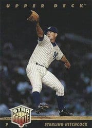 1993 Upper Deck Base Set Sterling Hitchcock #16 card