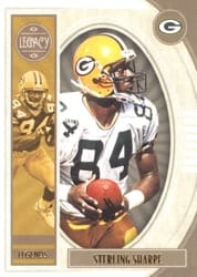 2019 Panini Legacy Base Set Sterling Sharpe #135 card