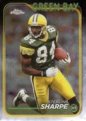 2024 Topps Chrome Base Set Sterling Sharpe #73 card