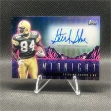 2024 Topps Midnight Horizon Signatures Sterling Sharpe #HZS-SS card
