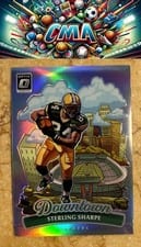 2025 Donruss Optic Downtown Sterling Sharpe #24 card