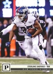 2018 Panini Base Set Sterling Shepard #213 card