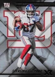 2018 Panini XR Base Set Sterling Shepard #54 card