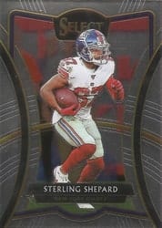 2019 Panini Select Base Set Sterling Shepard #168 card
