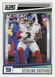 2022 Score Base Set Sterling Shepard #232 card