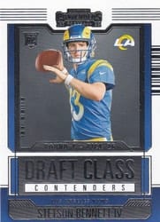 2023 Panini Contenders Draft Class Contenders Stetson Bennett IV #20 card