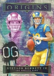 2023 Panini Origins Original Gridiron Stetson Bennett IV #4 card