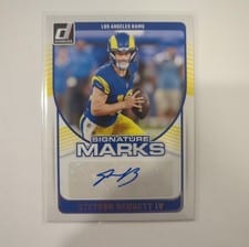 2024 Donruss Signature Marks Stetson Bennett IV #SMA-SBE card