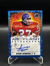 2024 Topps Resurgence Arc Flash Autographs Steve Atwater #AFA-SA card