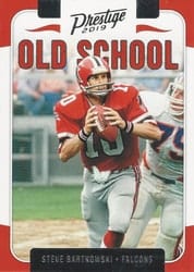 2019 Panini Prestige Old School Steve Bartkowski #OS-SB card