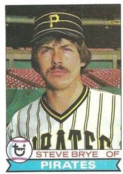 1979 Topps Base Set Steve Brye #28 card