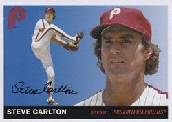 2020 Topps Archives Base Set Steve Carlton #5 card