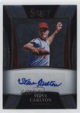 2022 Panini Select Selective Signatures Steve Carlton #SS-SC card