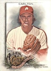 2022 Topps Allen & Ginter Base Set Steve Carlton #101 card