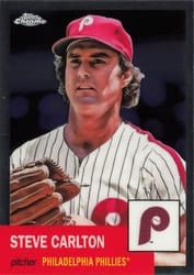 2022 Topps Chrome Platinum Anniversary Base Set Steve Carlton #211 card