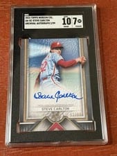 2023 Topps Museum Collection Archival Autographs Steve Carlton #AA-SC card