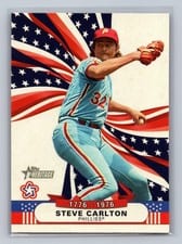 2025 Topps Heritage Bicentennial Stars Steve Carlton #BS-5 card