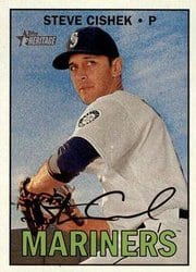 2016 Topps Heritage Base Set Steve Cishek #629 card