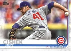 2019 Topps Base Set Steve Cishek #645 card
