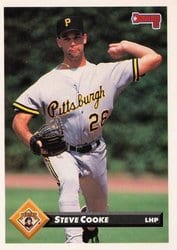 1993 Donruss Base Set Steve Cooke #150 card
