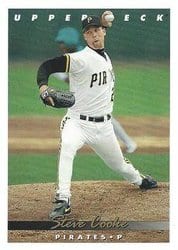 1993 Upper Deck Base Set Steve Cooke #599 card