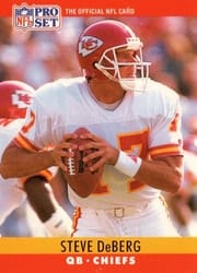 1990 Pro Set Base Set Steve DeBerg #141 card