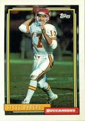 1992 Topps Base Set Steve DeBerg #656 card