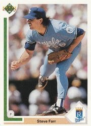 1991 Upper Deck Base Set Steve Farr #660 card