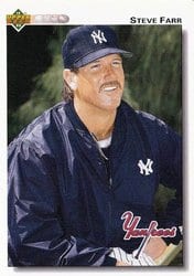 1992 Upper Deck Base Set Steve Farr #48 card