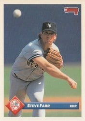 1993 Donruss Base Set Steve Farr #21 card