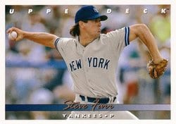 1993 Upper Deck Base Set Steve Farr #410 card