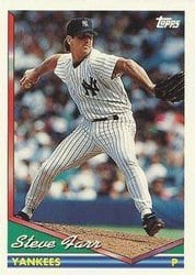 1994 Topps Base Set Steve Farr #641 card