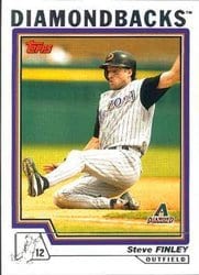 2004 Topps Base Set Steve Finley #44 card