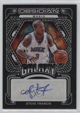 2021-22 Panini Obsidian Galaxy Autographs Steve Francis #GA-SFR card