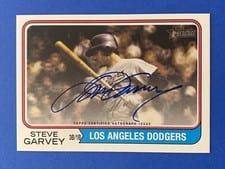 2023 Topps Heritage Real One Autographs Steve Garvey #ROA-SG card