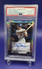 2025 Topps Chrome Update Legends Autographs Steve Garvey #CLA-SG card