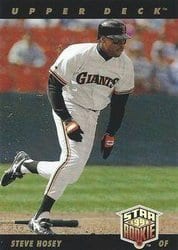 1993 Upper Deck Base Set Steve Hosey #15 card