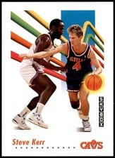 1991-92 SkyBox Base Set Steve Kerr #50 card