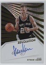 2018 Panini Revolution Autographs Steve Kerr #AU-SKR card