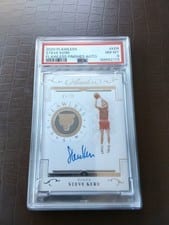 2020 Panini Flawless Finishes Autograph Steve Kerr #FIN-KER card